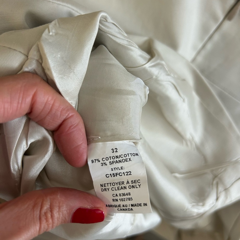 Sandra Angelozzi / Femme de Carriere Cream Sleeveless Top - Picture 9 of 12